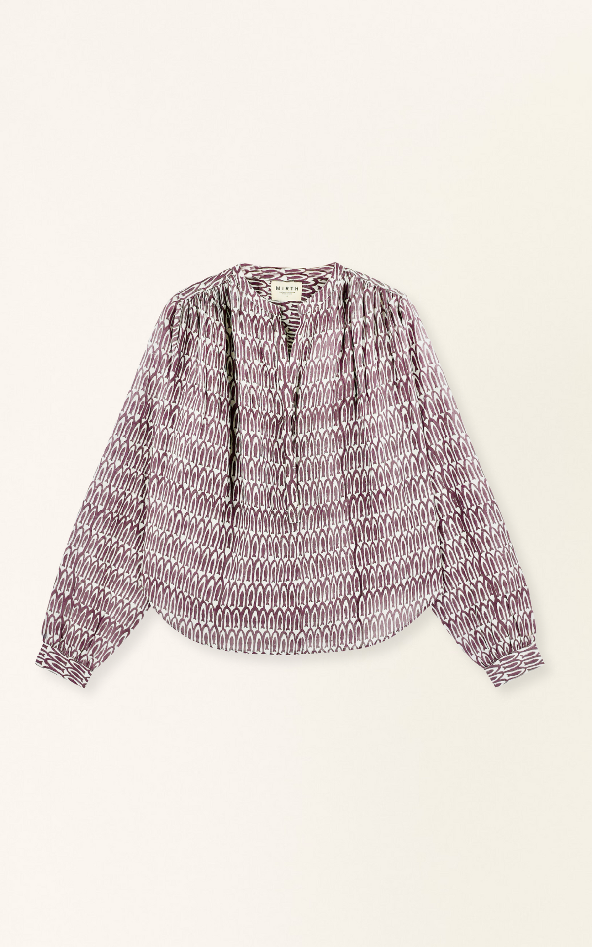 Light & airy long sleeved blouse