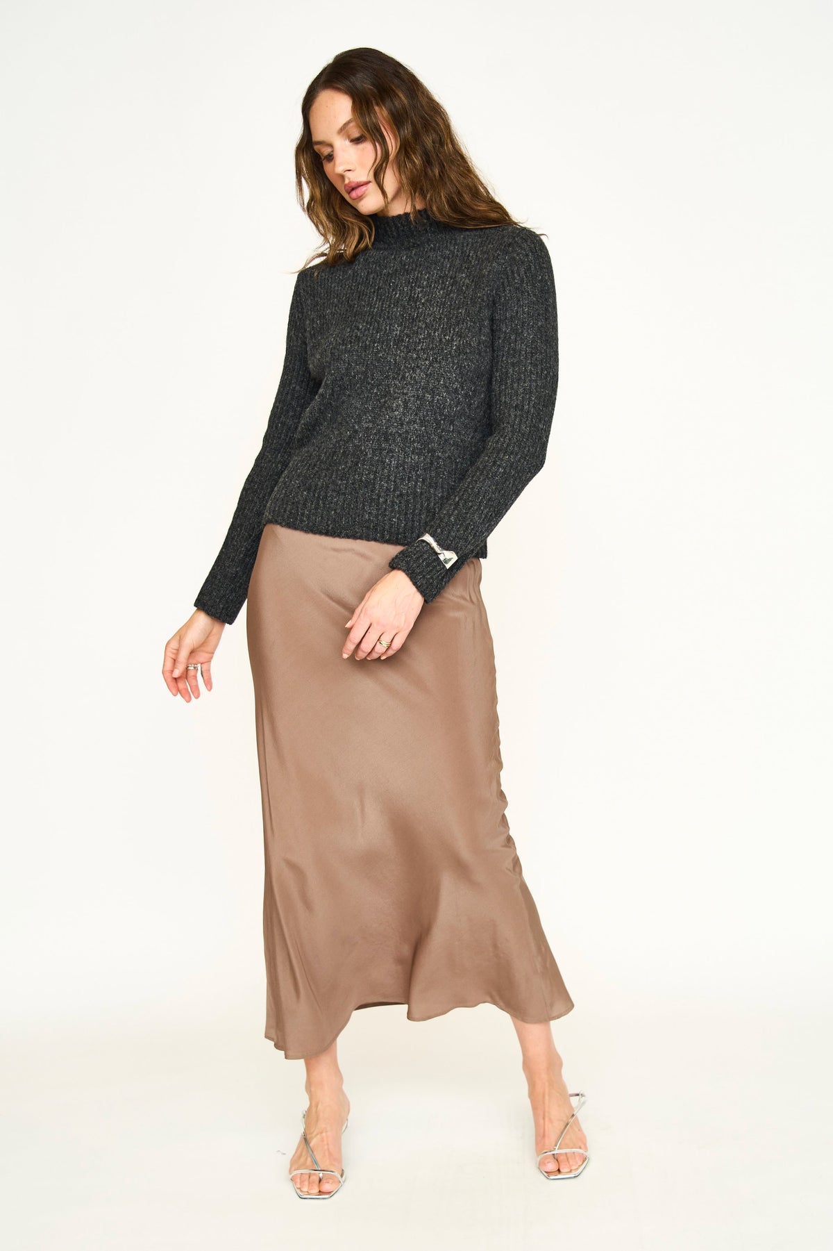 Pullover in Charcoal