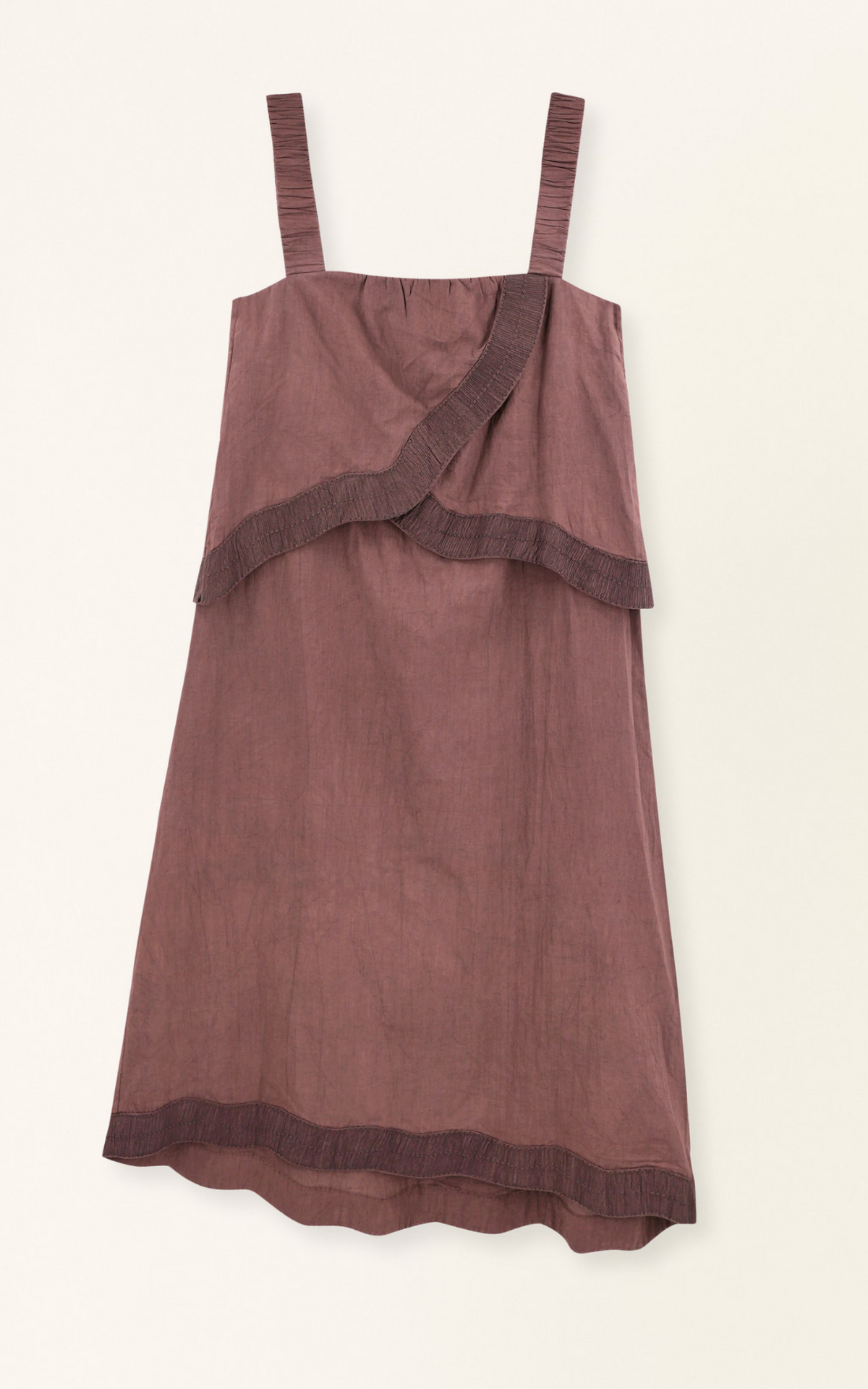 A-line midi dress