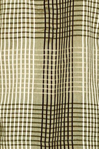 Skirt in Olive Plaid