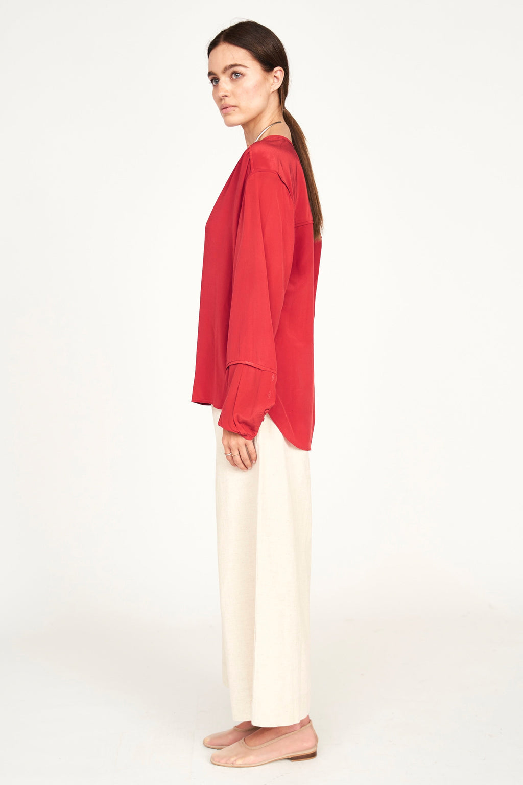 Blouse in Red