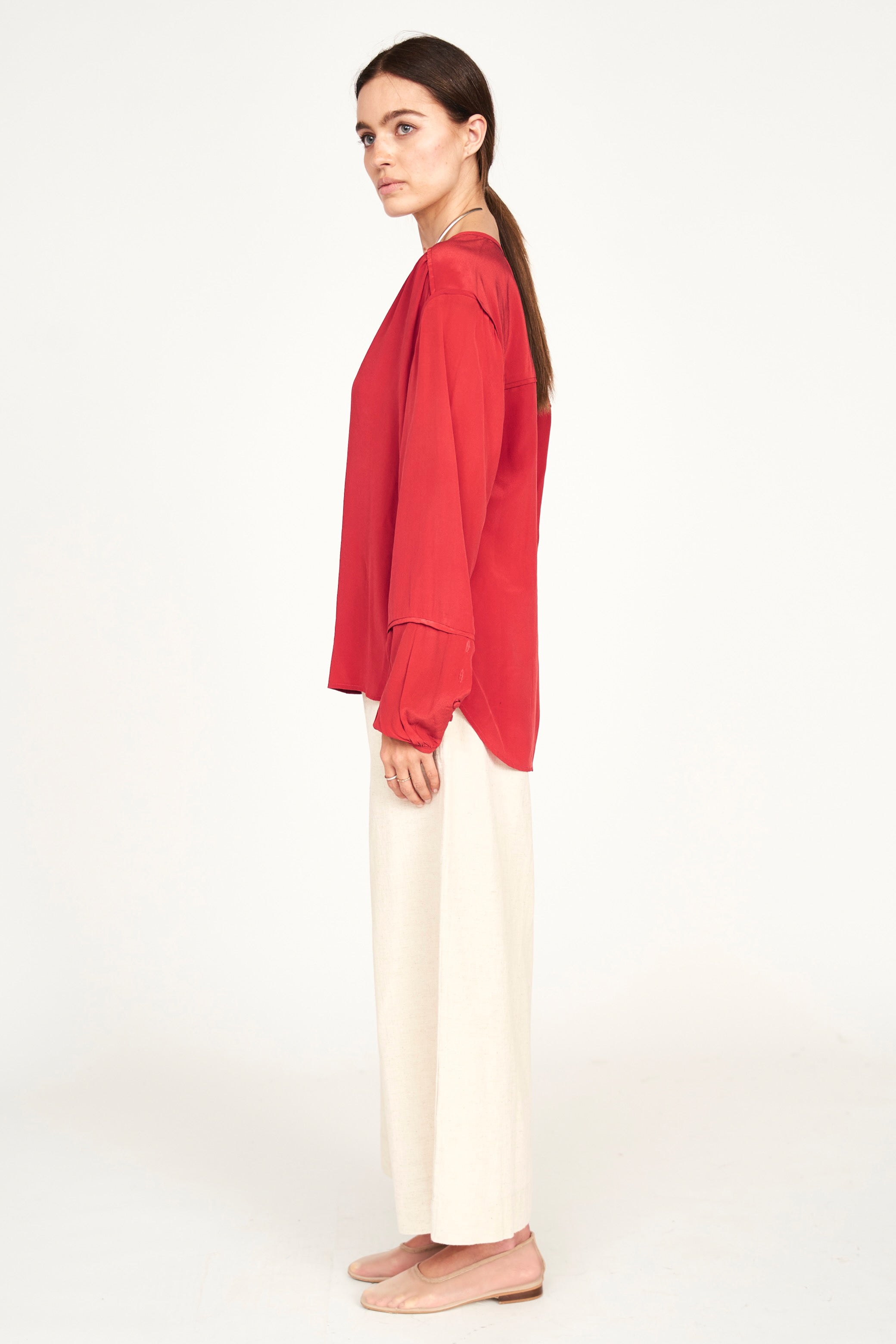 Blouse in Red