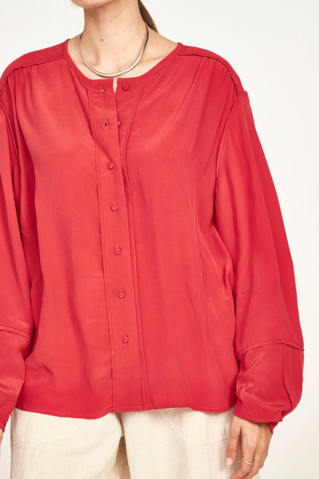 Blouse in Red
