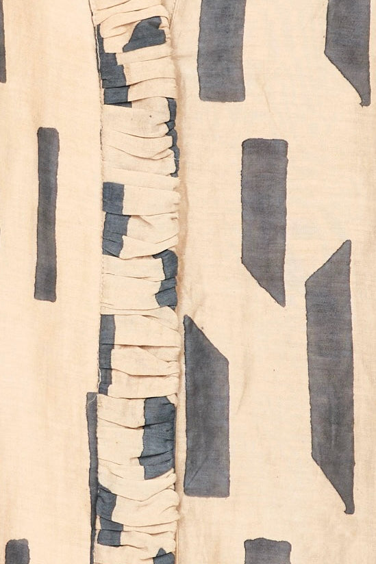 Dress in Parchment Rainfall high low hem