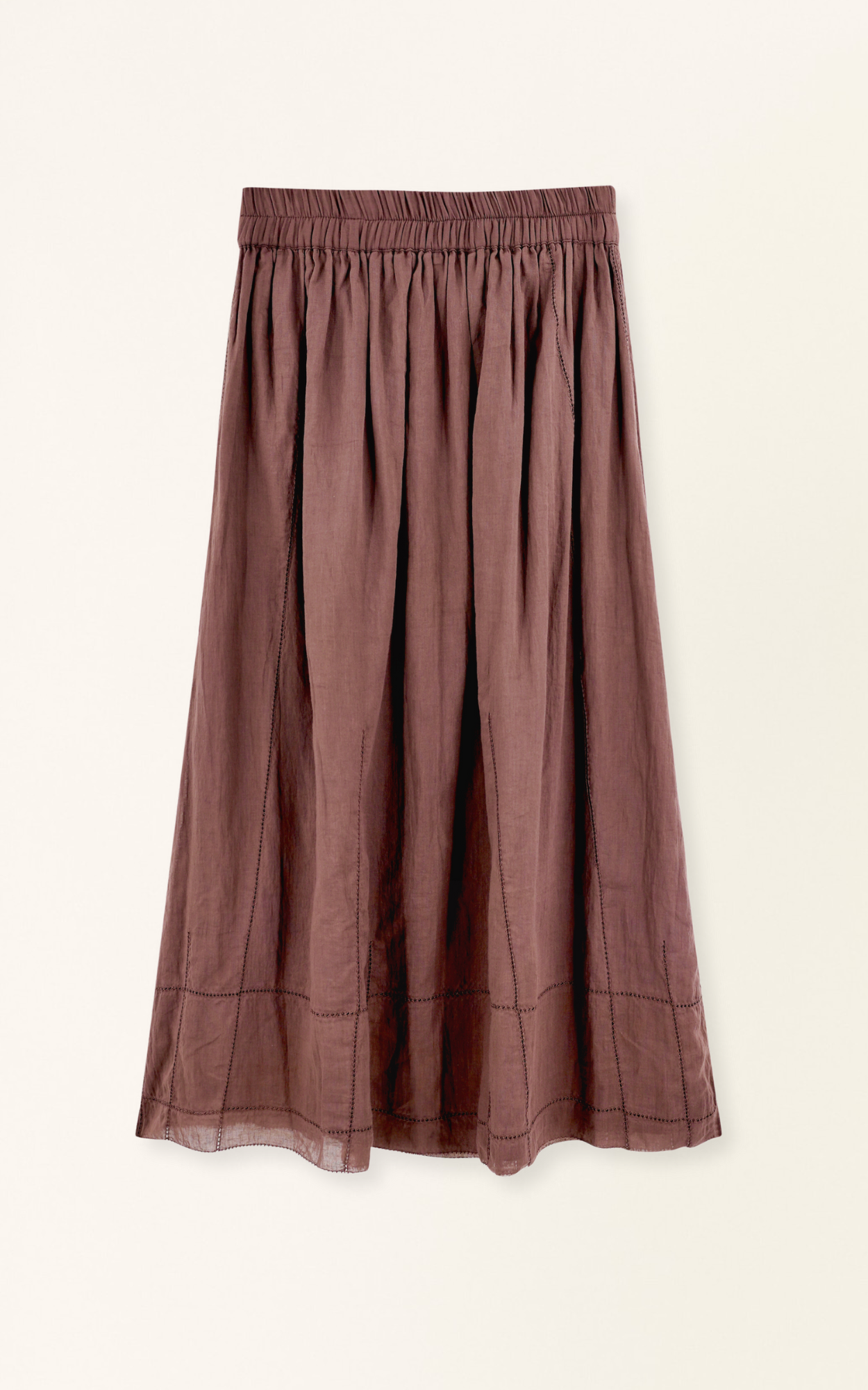 Gathered skirt