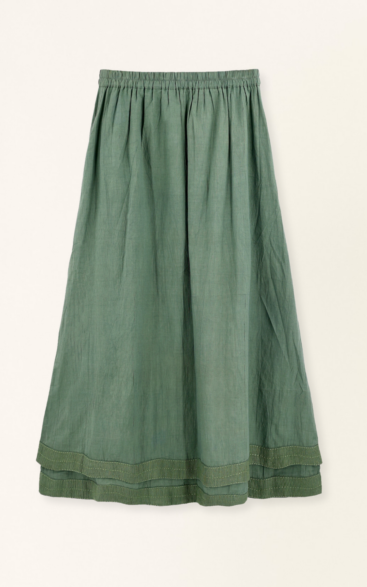 Skirt in Verde Fossil